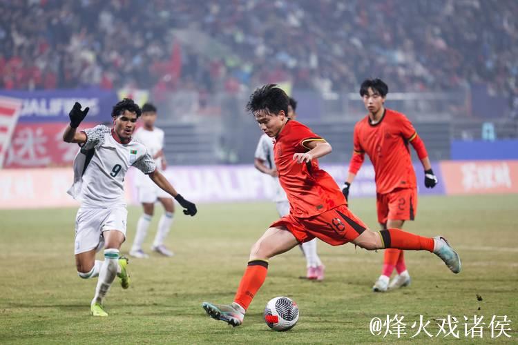 帅惟浩两球 U17亚洲杯预选赛中国U16男足开门红